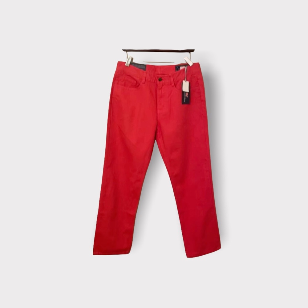 New with Tags Vineyard Vines Mens Pink-Red Pants